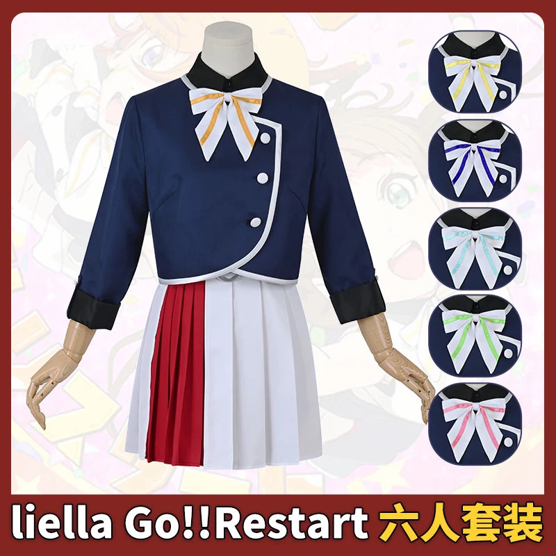 COS-HoHo аниме Lovelive Liella-Go! Перезапуск канон Кеке чисато сакуракози кинако игровой костюм униформа прекрасное платье Косплей Костюм
COS-HoHo аниме Lovelive Liella-Go! Перезапуск канон Кеке чисато сакуракози кинако игровой костюм униформа прекрасное платье Косплей Костюм