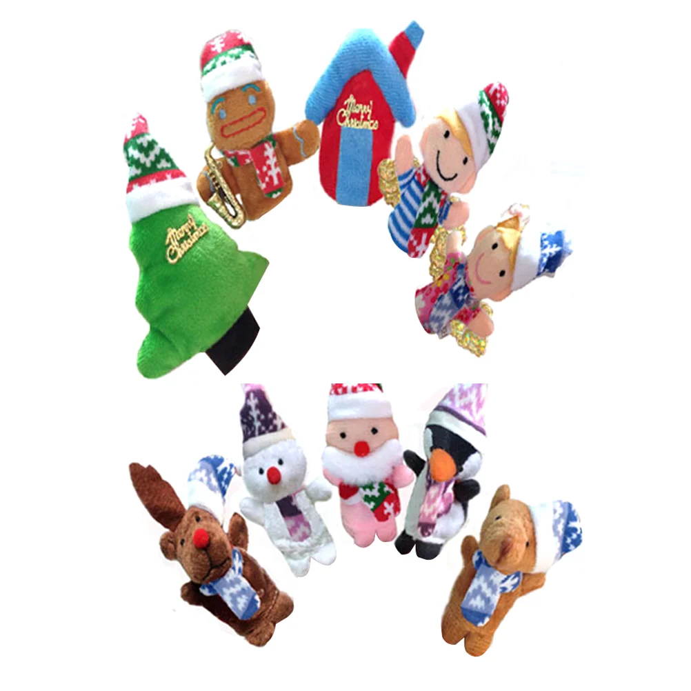 10pcs Finger Puppets Finger Toys Story Teller for Children Baby Toddlers Kids Story Time Shows Playtime Schools Christmas Gift
10pcs Finger Puppets Finger Toys Story Teller for Children Baby Toddlers Kids Story Time Shows Playtime Schools Christmas Gift