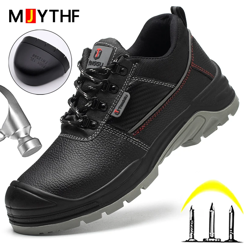 Leather Shoes Safety Work Boots Men Anti-static Anti-smashing Anti-piercing Protective Shoes Work Security Industrial Shoes
Leather Shoes Safety Work Boots Men Anti-static Anti-smashing Anti-piercing Protective Shoes Work Security Industrial Shoes