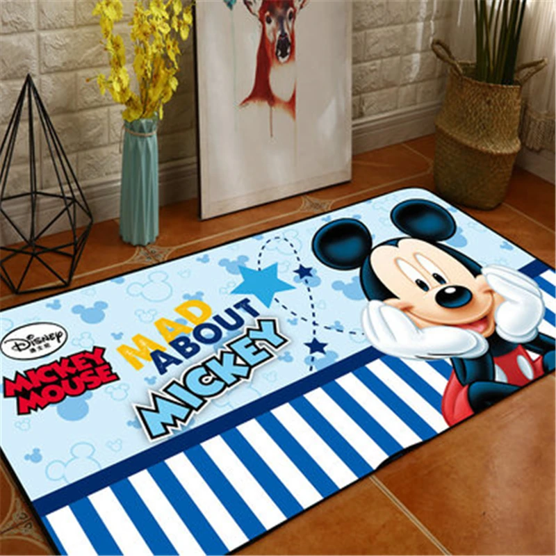 Домашний декор Disney, детский игровой коврик, коврик с Микки и Минни, домашний мягкий коврик для двери гостиной, коврик для спальни и мальчика
Домашний декор Disney, детский игровой коврик, коврик с Микки и Минни, домашний мягкий коврик для двери гостиной, коврик для спальни и мальчика