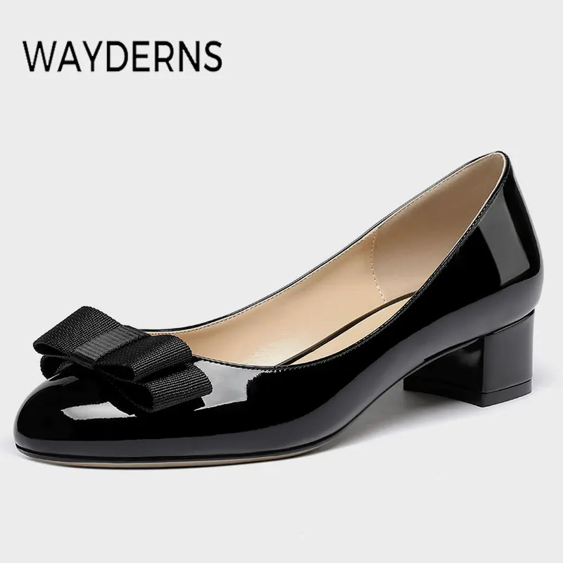 WAYDERNS 2023 New Arrival Women'S Pumps Hoof Heels Summer Women Shoes Fashion Bowtie Casual Female Footwear Size 35-43
WAYDERNS 2023 New Arrival Women'S Pumps Hoof Heels Summer Women Shoes Fashion Bowtie Casual Female Footwear Size 35-43
