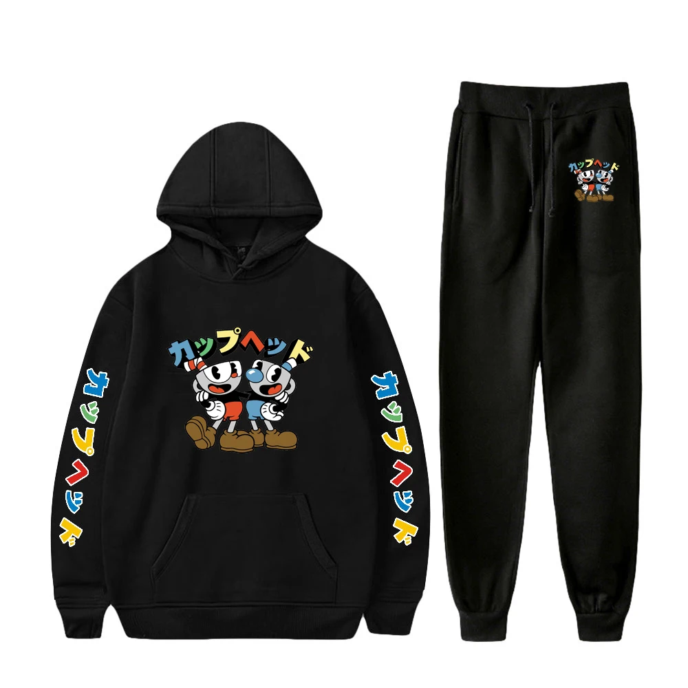 The Cuphead Show Anime 2022 American Cartoon Clothes Two Piece Set Women Men's Set Unisex Hoodies Sweatpants Harajuku Streetwear
The Cuphead Show Anime 2022 American Cartoon Clothes Two Piece Set Women Men's Set Unisex Hoodies Sweatpants Harajuku Streetwear