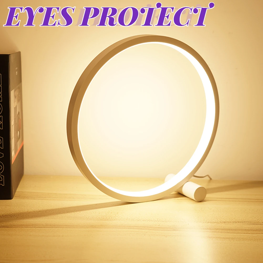 Ylant LED Table Lamp For Bedroom Circular Acrylic Desk Lamp For Living Room Black/White Dimmable Bedside Lamp Round Night Light
Ylant LED Table Lamp For Bedroom Circular Acrylic Desk Lamp For Living Room Black/White Dimmable Bedside Lamp Round Night Light