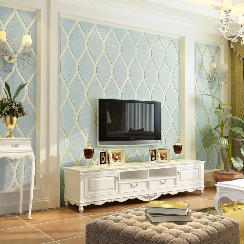 European-Style Three-dimensional Deerskin Velvet Wallpaper Background of Television in the Wall 3D Non-Woven Modern Simple
European-Style Three-dimensional Deerskin Velvet Wallpaper Background of Television in the Wall 3D Non-Woven Modern Simple