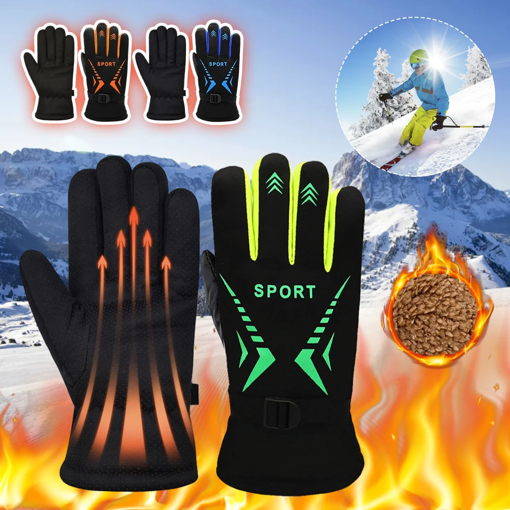 Winter Ski Gloves Windproof Thermal Outdoor Sport Cycling Bicycle Motorcycle Gloves Hiking Camping Hand Warm Glove for Men Women
Winter Ski Gloves Windproof Thermal Outdoor Sport Cycling Bicycle Motorcycle Gloves Hiking Camping Hand Warm Glove for Men Women