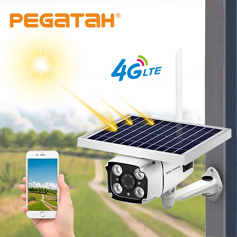 Outdoor Solar Security Camera 1080P Waterproof 4G SIM Card Solar Panel Rechargeable Battery PIR Motion Alarm Camera
Outdoor Solar Security Camera 1080P Waterproof 4G SIM Card Solar Panel Rechargeable Battery PIR Motion Alarm Camera
