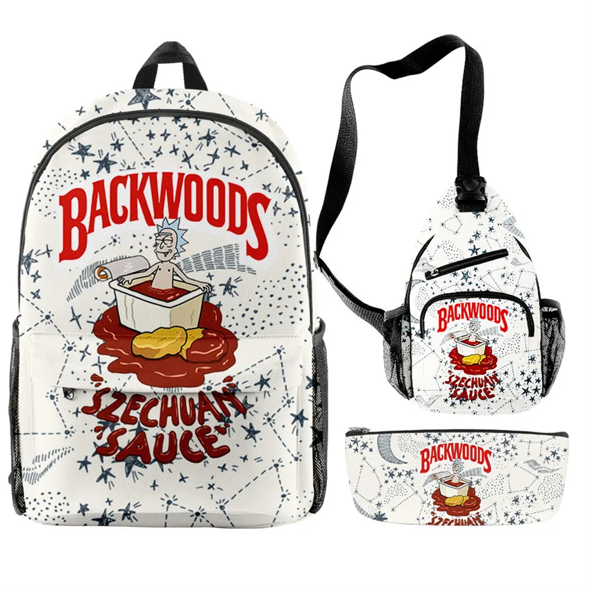 BACKWOODS Men Women Backpacks 3 Pcs/Sets Teenager Boys Girls School Bags Oxford Waterproof Streetwear Travel Sports Bags
BACKWOODS Men Women Backpacks 3 Pcs/Sets Teenager Boys Girls School Bags Oxford Waterproof Streetwear Travel Sports Bags