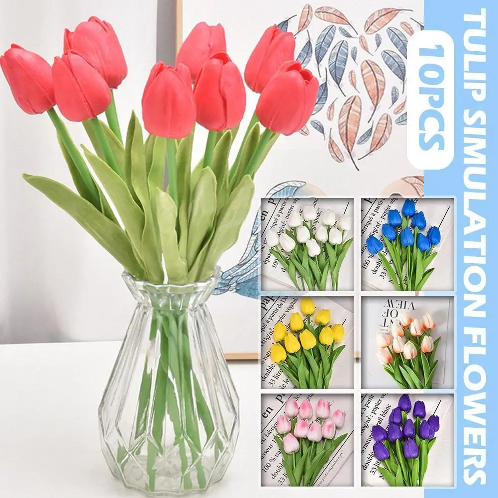 10pcs 34cm Pu Tulip Artificial Flower Wedding Garden Home Accessories Decoration Home Bouquet Party Decoration Bouquets Col V6s5
10pcs 34cm Pu Tulip Artificial Flower Wedding Garden Home Accessories Decoration Home Bouquet Party Decoration Bouquets Col V6s5