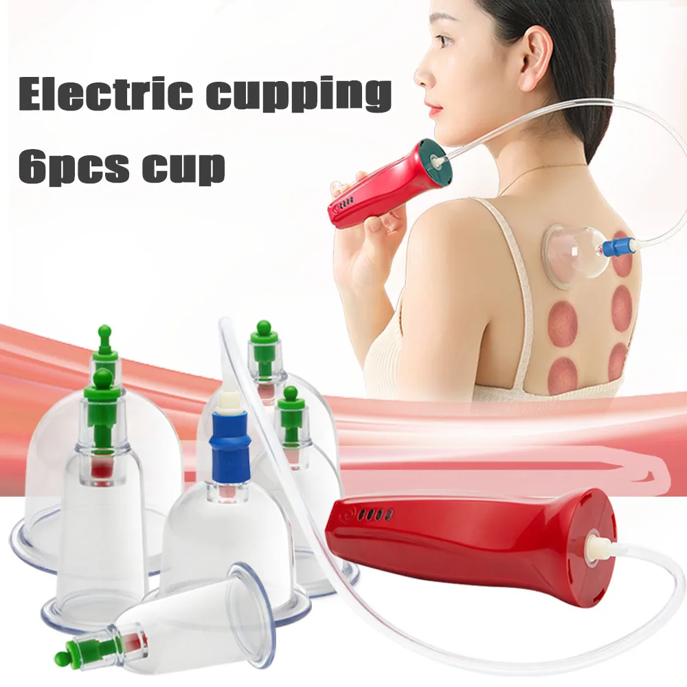 4 Gear Electric Cupping Massage Device Vacuun Scraping Suction Cups Body Guasha Therapy Anti Cellulite Slimming Fat Burner Tool
4 Gear Electric Cupping Massage Device Vacuun Scraping Suction Cups Body Guasha Therapy Anti Cellulite Slimming Fat Burner Tool