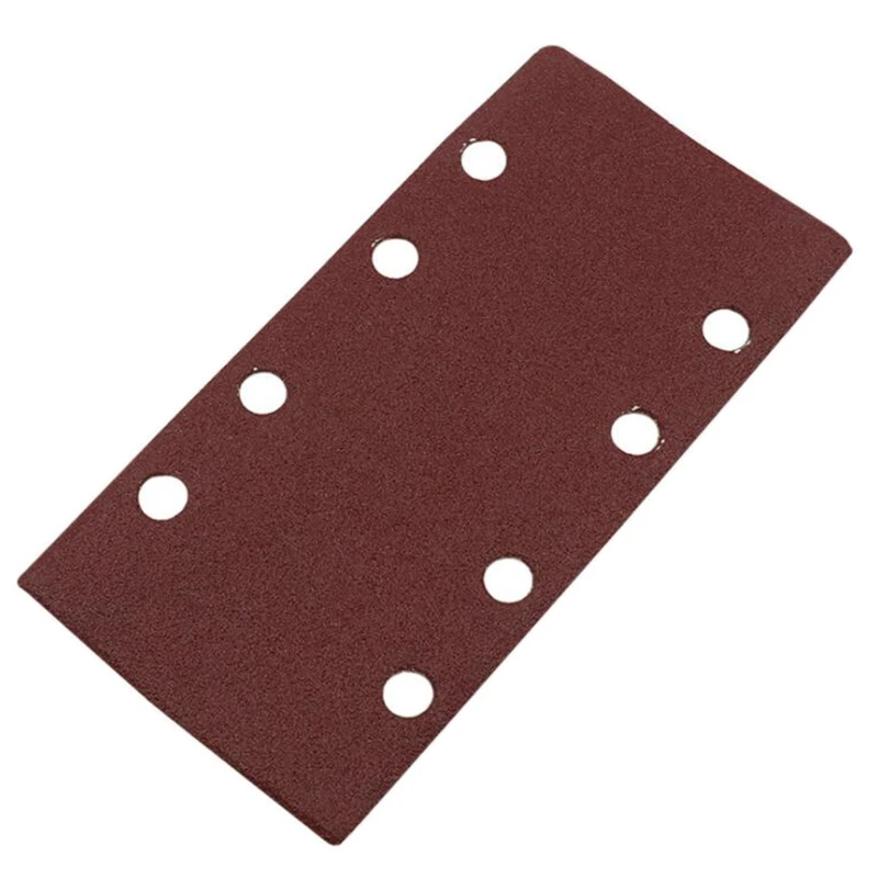 Self-adhesive Flocking Sandpaper 8-hole Rectangle Hook & Loop Pads for Polishing 
Self-adhesive Flocking Sandpaper 8-hole Rectangle Hook & Loop Pads for Polishing