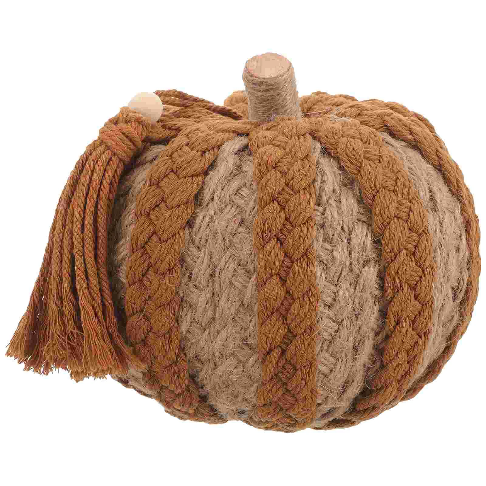 Halloween Home Decor Braided Rope Pumpkins Simulation Gift Adorable Fall Photo Shoot Props
Halloween Home Decor Braided Rope Pumpkins Simulation Gift Adorable Fall Photo Shoot Props