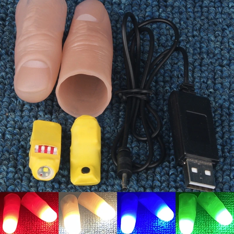 Flashing Fingers Magic Trick Props Amazing Toys Prank Toy Tool for Halloween 85DE
Flashing Fingers Magic Trick Props Amazing Toys Prank Toy Tool for Halloween 85DE