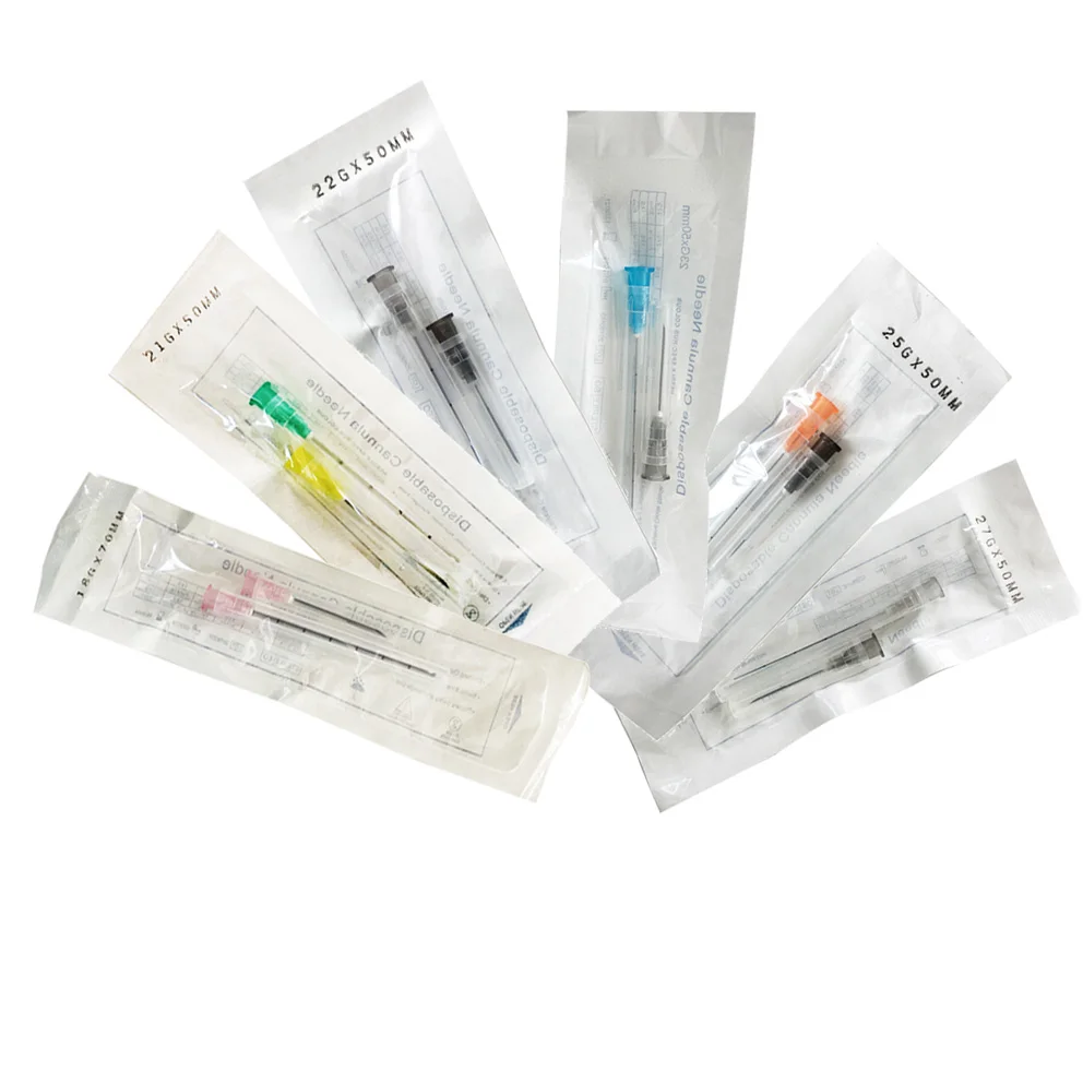 New Product Tip Needle for Fillers 10 Pcs of Canula Micro Cannula 25g 22g 18g 21g 38mm 50mm Blunt
New Product Tip Needle for Fillers 10 Pcs of Canula Micro Cannula 25g 22g 18g 21g 38mm 50mm Blunt