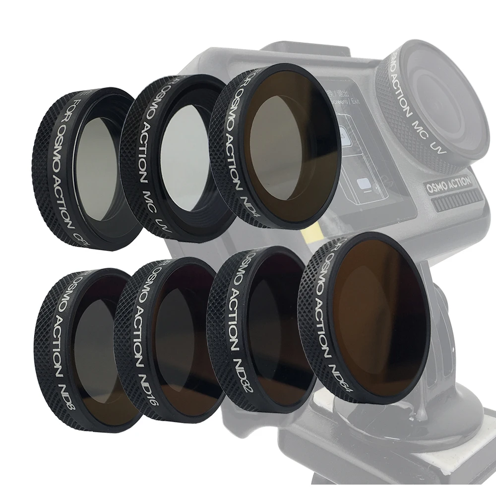 Lens Filter for DJI OSMO Action CPL UV ND 4 8 16 32 ND4-PL ND8-PL ND16-PL ND32-PL Filters Set Action Camera Accessories
Lens Filter for DJI OSMO Action CPL UV ND 4 8 16 32 ND4-PL ND8-PL ND16-PL ND32-PL Filters Set Action Camera Accessories