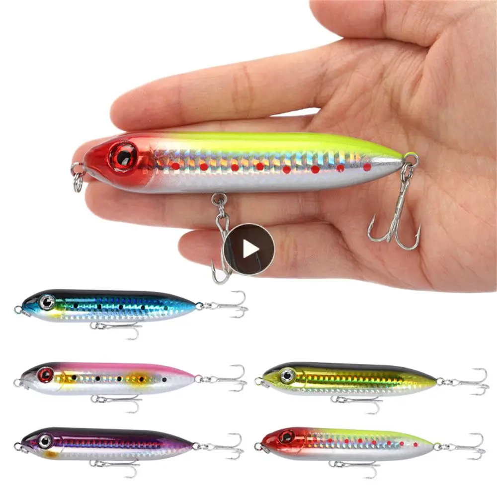 9.6cm/12.2g Fishing Lures With Hook Sharp Treble Hooks Fishing Tackle Bionic Bait Saltwater Freshwater Fishing Accessories
9.6cm/12.2g Fishing Lures With Hook Sharp Treble Hooks Fishing Tackle Bionic Bait Saltwater Freshwater Fishing Accessories
