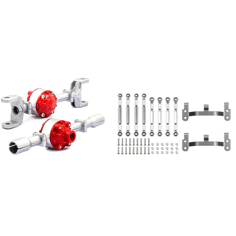 Обновленный металлический кронштейн WPL B1 B14 B24 C14 C24 1/16 и металлический чехол для переднего и заднего моста 
Обновленный металлический кронштейн WPL B1 B14 B24 C14 C24 1/16 и металлический чехол для переднего и заднего моста