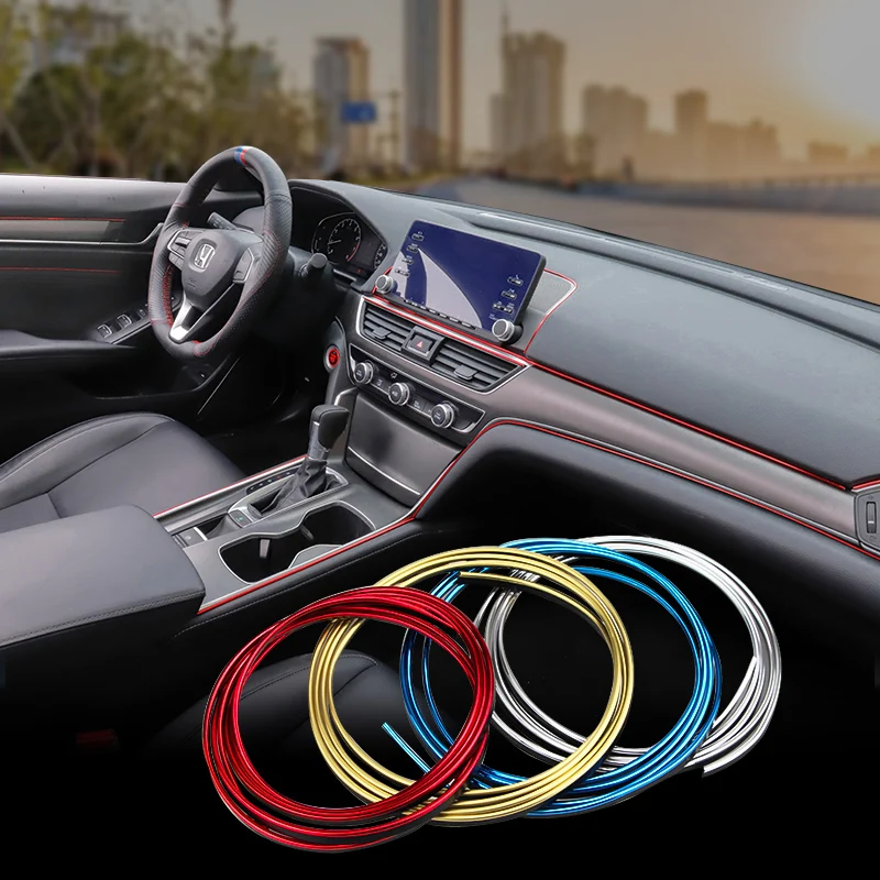 Хромированная Блестящая декоративная полоса для салона автомобиля, уплотнительная линия, модификация центральной панели управления дверь... 
Хромированная Блестящая декоративная полоса для салона автомобиля, уплотнительная линия, модификация центральной панели управления дверь...