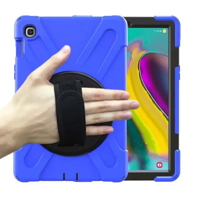 For Coque Samsung Tab S5E 10.5 Inch Case T720 T725 360 Rotating Strap Heavy Duty Silicone Armor Hybrid Rubber Stand Case
For Coque Samsung Tab S5E 10.5 Inch Case T720 T725 360 Rotating Strap Heavy Duty Silicone Armor Hybrid Rubber Stand Case