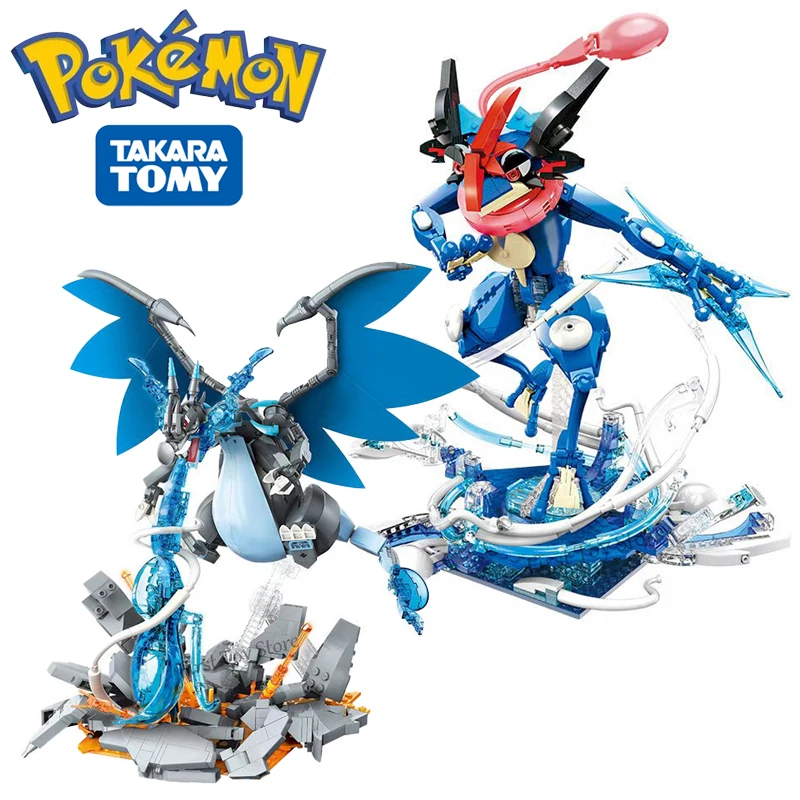 Модель Pokemon Evolution Super Charizard X, строительные блоки, наборы кирпичей, Набор фигурок Пикачу гренинджа из мультфильма, аниме, игрушки, подарок для детей
Модель Pokemon Evolution Super Charizard X, строительные блоки, наборы кирпичей, Набор фигурок Пикачу гренинджа из мультфильма, аниме, игрушки, подарок для детей