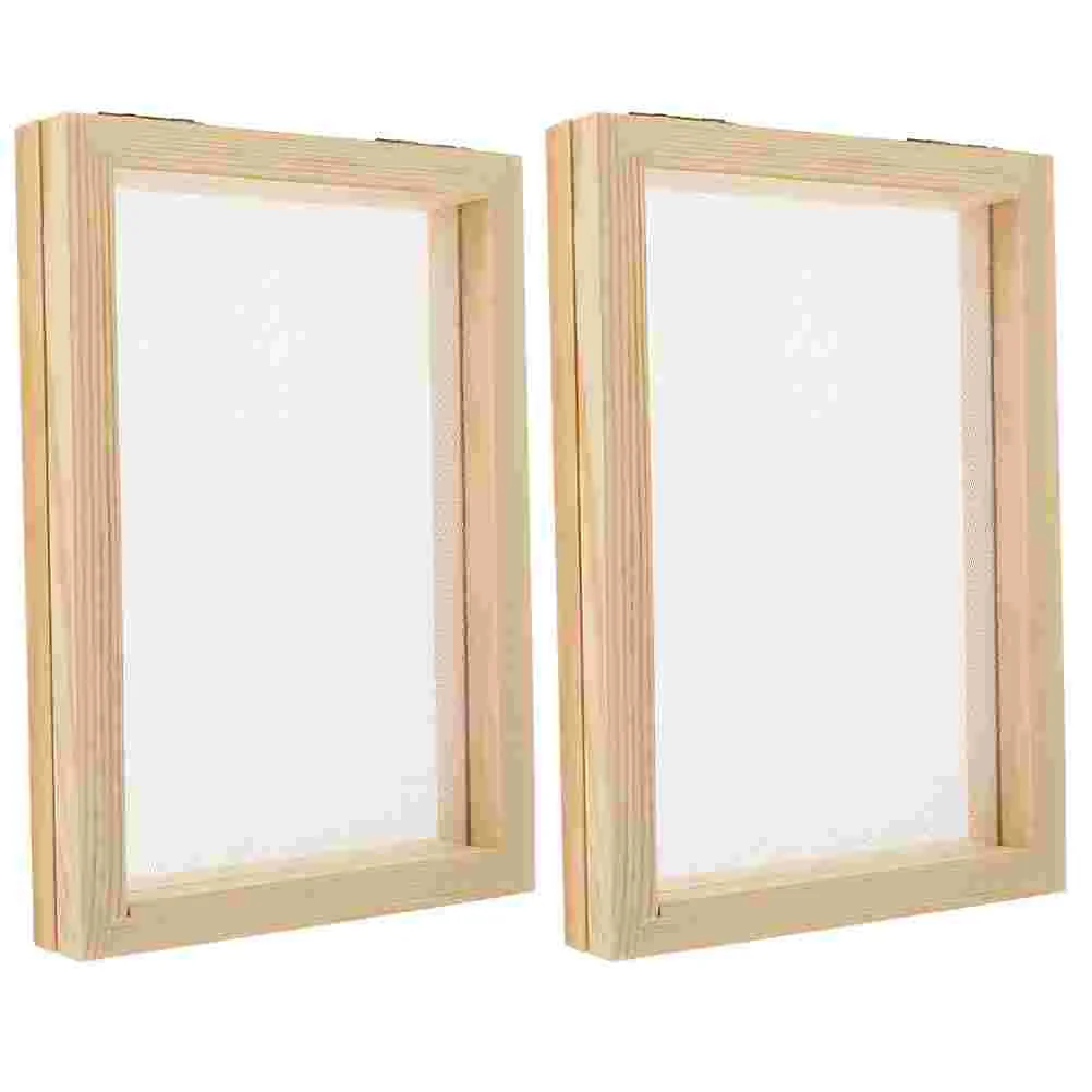 2 Pcs Suite Wood Toy Children Present DIY Paper Craft Handicraft Wooden Frame Handmade Kids Making
2 Pcs Suite Wood Toy Children Present DIY Paper Craft Handicraft Wooden Frame Handmade Kids Making