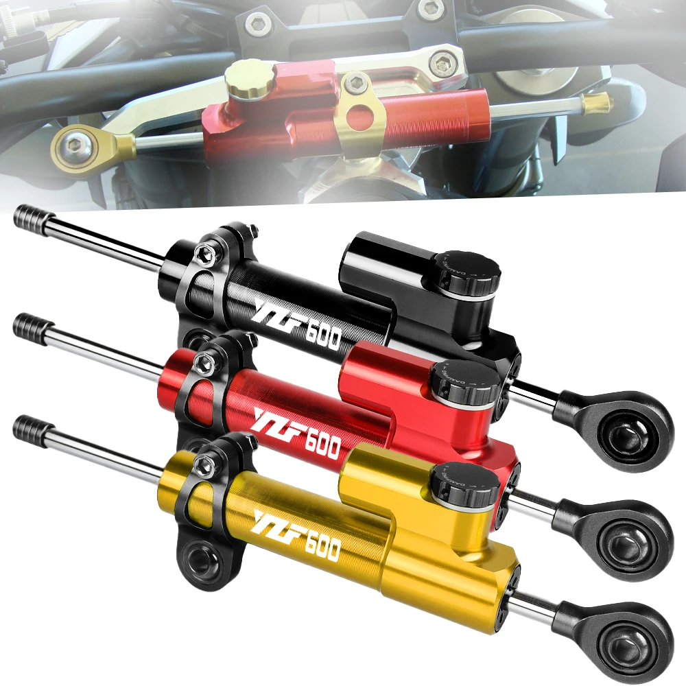 For YAMAHA YZF600 YZF 600 2003 2004 2005 CNC Universal Aluminum Motorcycle Damper Steering Stabilize Safety Control Accessories
For YAMAHA YZF600 YZF 600 2003 2004 2005 CNC Universal Aluminum Motorcycle Damper Steering Stabilize Safety Control Accessories