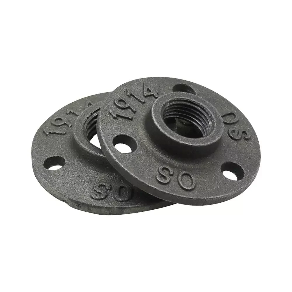 NEW IN Garden 1/2" 3/4" 1" Decorative Flange Malleable Iron Floor/Wall Flange Cast Iron Pipe Fittings Three Bolt
NEW IN Garden 1/2" 3/4" 1" Decorative Flange Malleable Iron Floor/Wall Flange Cast Iron Pipe Fittings Three Bolt