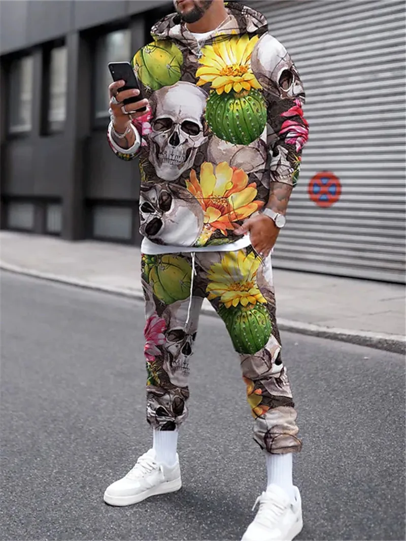 3D Printed Men's Sweatshirt Hoodies Set Men's Tracksuit/Pullover/Jacket/Pants Sportswear Autumn Winter Male Suit
3D Printed Men's Sweatshirt Hoodies Set Men's Tracksuit/Pullover/Jacket/Pants Sportswear Autumn Winter Male Suit