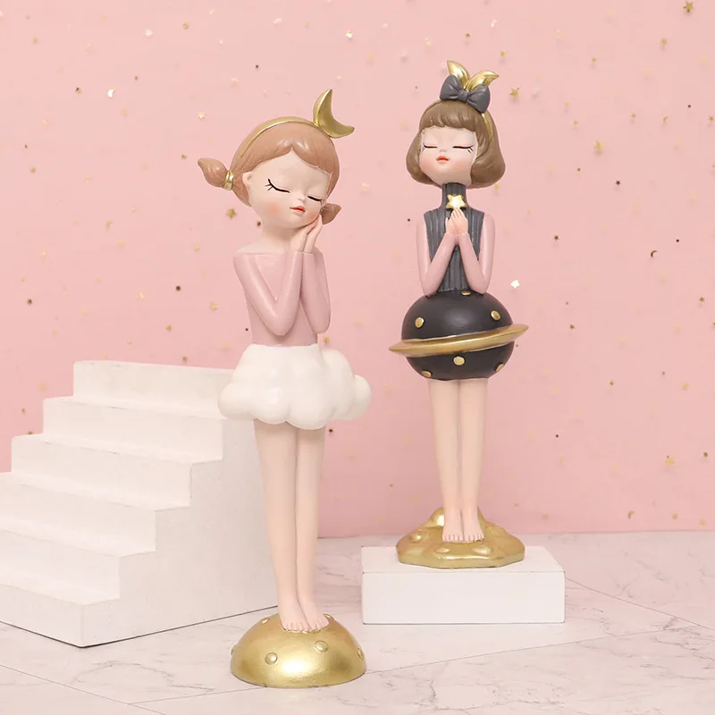 Nordic Ins Cute Girl Resin Statues Home Decor People Model Living Room Decoration Accessories Family Figurines Office Ornaments
Nordic Ins Cute Girl Resin Statues Home Decor People Model Living Room Decoration Accessories Family Figurines Office Ornaments
