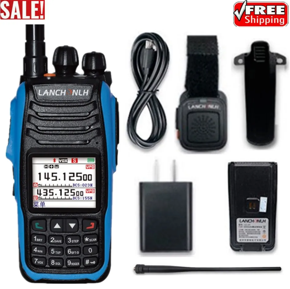 HG-UV79UV 10W 5KM Bluetooth Walkie Talkie VHF Radio Transceiver w/Aviation Band
HG-UV79UV 10W 5KM Bluetooth Walkie Talkie VHF Radio Transceiver w/Aviation Band