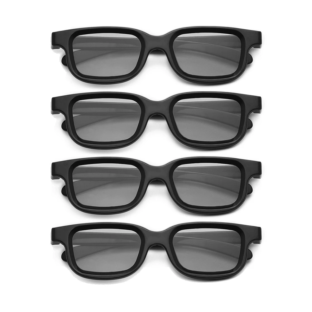 4 шт. поляризованные пассивные 3D-очки для 3D ТВ, настоящие 3D-кинотеатры для Sony Panasonic, 3d-оправа для игр и ТВ
4 шт. поляризованные пассивные 3D-очки для 3D ТВ, настоящие 3D-кинотеатры для Sony Panasonic, 3d-оправа для игр и ТВ