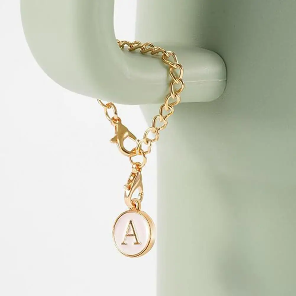 Mug Decoration Accessory Fashionable Metal Link Chain Tumbler Hanging Charm Letter Oil-dripping Water Cup Mug Handle for Cups
Mug Decoration Accessory Fashionable Metal Link Chain Tumbler Hanging Charm Letter Oil-dripping Water Cup Mug Handle for Cups