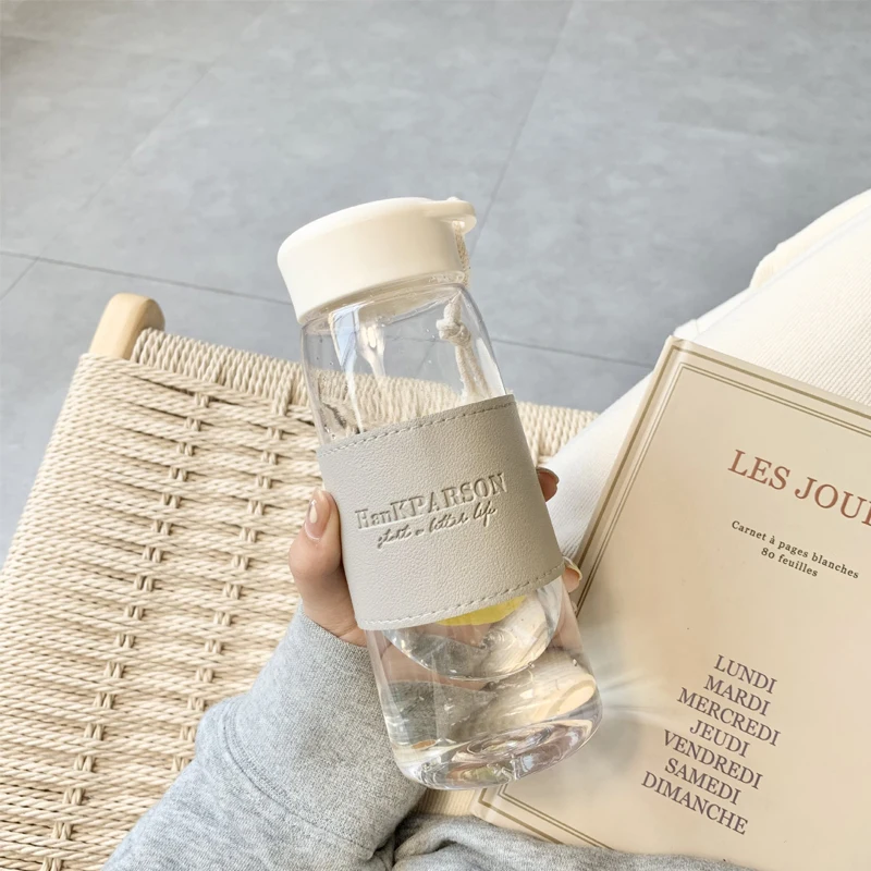 Glass Water Bottle Portable Leak-proof Water Cup Drinking Bottle for Travel Cute Drinkware for Water Milk Juice Coffee Beverage
Glass Water Bottle Portable Leak-proof Water Cup Drinking Bottle for Travel Cute Drinkware for Water Milk Juice Coffee Beverage