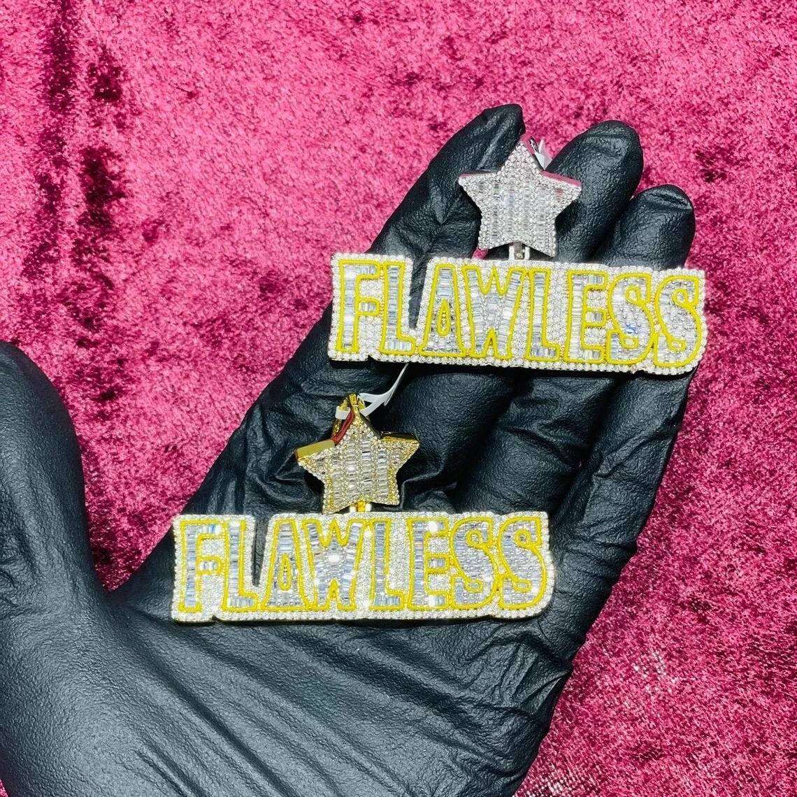 2022 сверкающее ожерелье с подвесками в виде букв и звезд с кубическим цирконием 5A, модное мужское ожерелье в стиле хип-хоп, рок, Подарочная би...
2022 сверкающее ожерелье с подвесками в виде букв и звезд с кубическим цирконием 5A, модное мужское ожерелье в стиле хип-хоп, рок, Подарочная би...