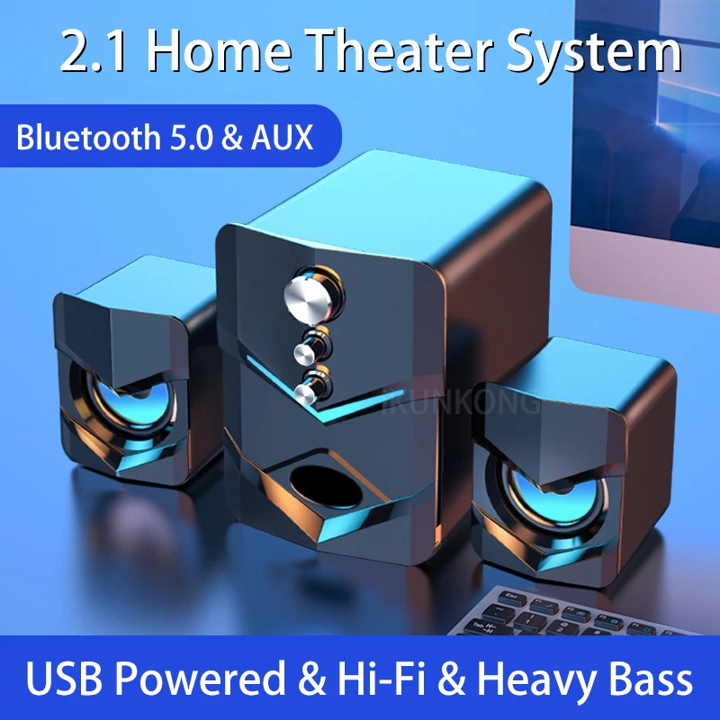

Home Theater System Caixa De Som PC Bass Subwoofer Bluetooth Speaker Computer Speakers Music Boombox Desktop Laptop Altavoces TV