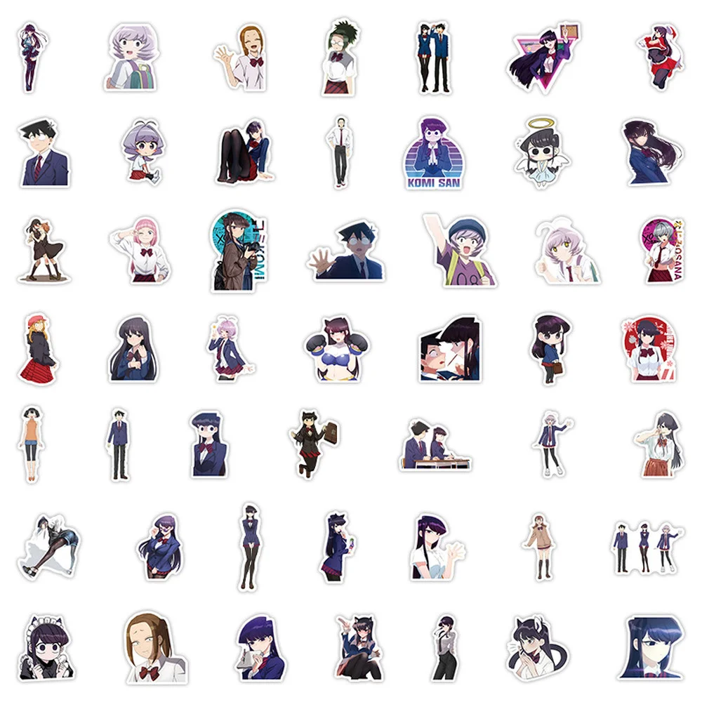 10/50Pcs Cartoon Classmate Komi Has Communication Disorder Anime Stickers DIY Student Stationery Skateboard Graffiti Sticker
10/50Pcs Cartoon Classmate Komi Has Communication Disorder Anime Stickers DIY Student Stationery Skateboard Graffiti Sticker