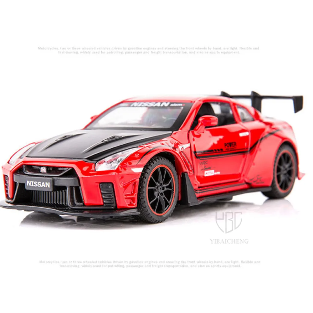 Модель автомобиля Nissan GTR R35 из сплава, детский игрушечный автомобиль, подарок на день рождения, гоночный автомобиль светильник ким металлическим корпусом, прочный и устойчивый к падениям, 1/32
Модель автомобиля Nissan GTR R35 из сплава, детский игрушечный автомобиль, подарок на день рождения, гоночный автомобиль светильник ким металлическим корпусом, прочный и устойчивый к падениям, 1/32