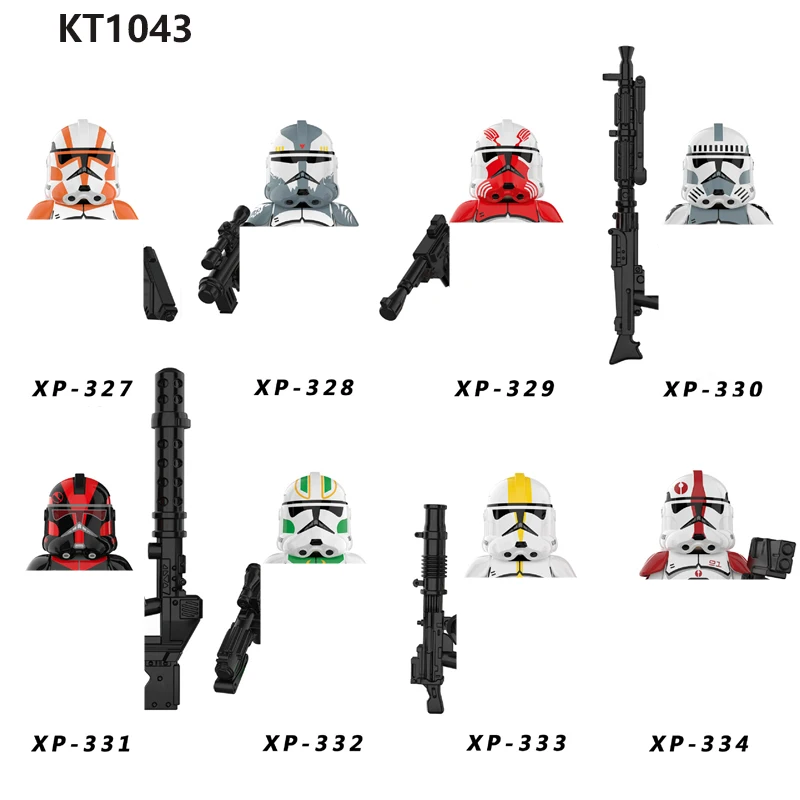 Clone 501St Legions Troopers with Captain Rex Assemble Building Blocks Bricks Action Figure Wars Toys Kids Gifts Kt1043
Clone 501St Legions Troopers with Captain Rex Assemble Building Blocks Bricks Action Figure Wars Toys Kids Gifts Kt1043