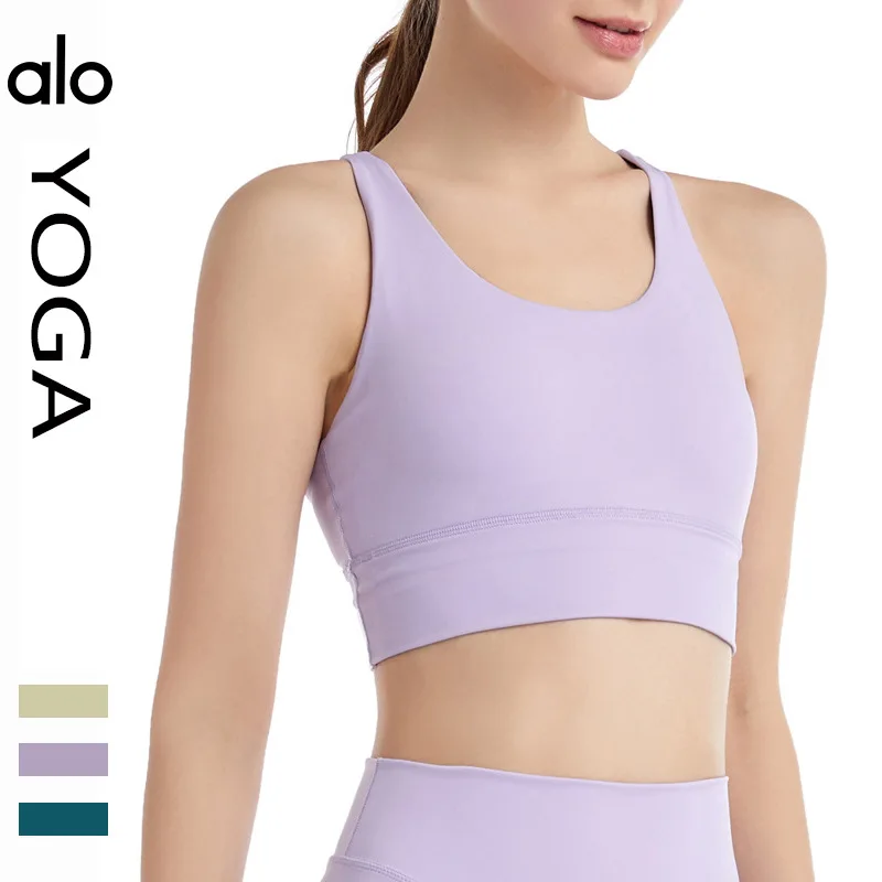 Alo Yoga Bra Beauty Back Naked Sense Cross Sports Vest Push Up Shockproof Breathable Fitness Bras Training Pilates Underwear
Alo Yoga Bra Beauty Back Naked Sense Cross Sports Vest Push Up Shockproof Breathable Fitness Bras Training Pilates Underwear