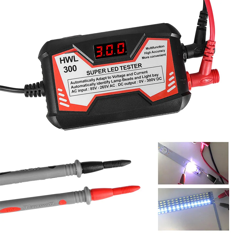 LED Strips Bead Test Tool TV Backlight LED Lamp Tester Multipurpose LED Light Tester Digital Display Measurement Instruments
LED Strips Bead Test Tool TV Backlight LED Lamp Tester Multipurpose LED Light Tester Digital Display Measurement Instruments