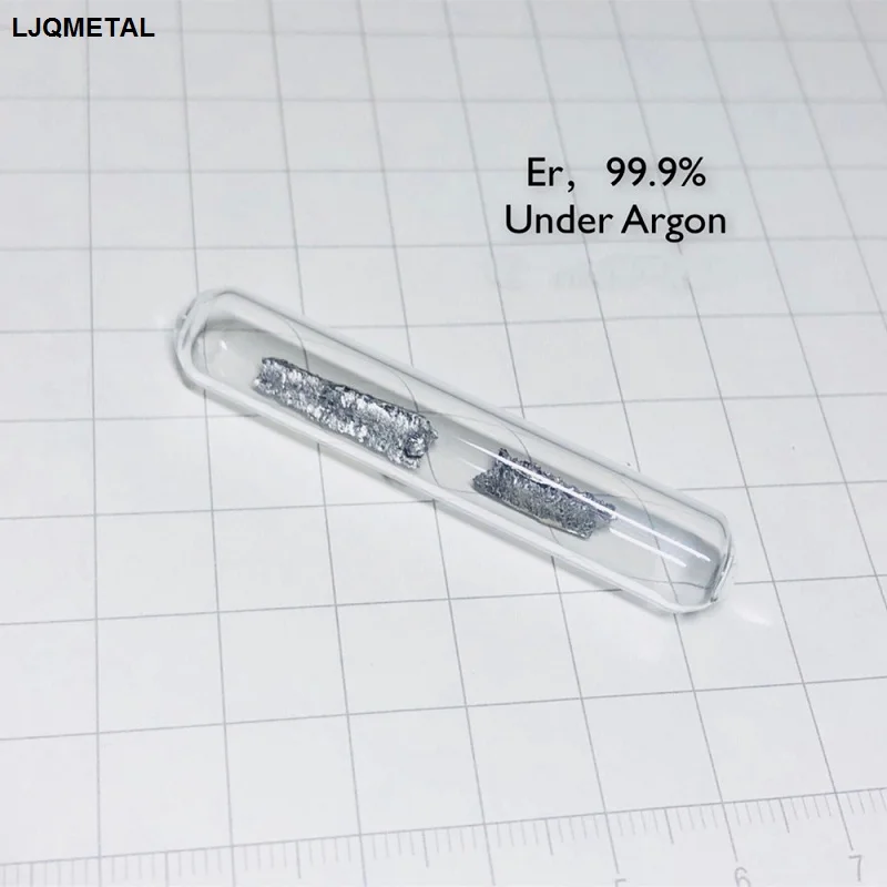 Erbium Rare Earth 99.9% Er Element Sample Sealed Tube In Sealed Vial 2 Gram
Erbium Rare Earth 99.9% Er Element Sample Sealed Tube In Sealed Vial 2 Gram