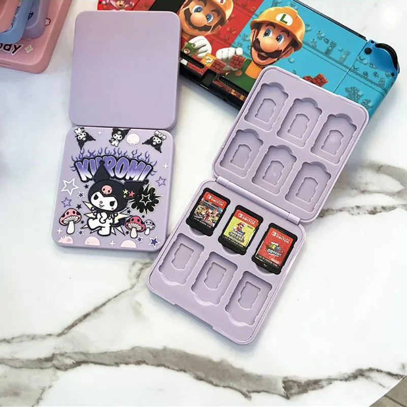 Kawaii Sanrioed переключатель карточная коробка игровая карточная сумка мультфильм аниме серия Kuromi My Melody Cinnamoroll почтовая Портативная сумка для хранения
Kawaii Sanrioed переключатель карточная коробка игровая карточная сумка мультфильм аниме серия Kuromi My Melody Cinnamoroll почтовая Портативная сумка для хранения