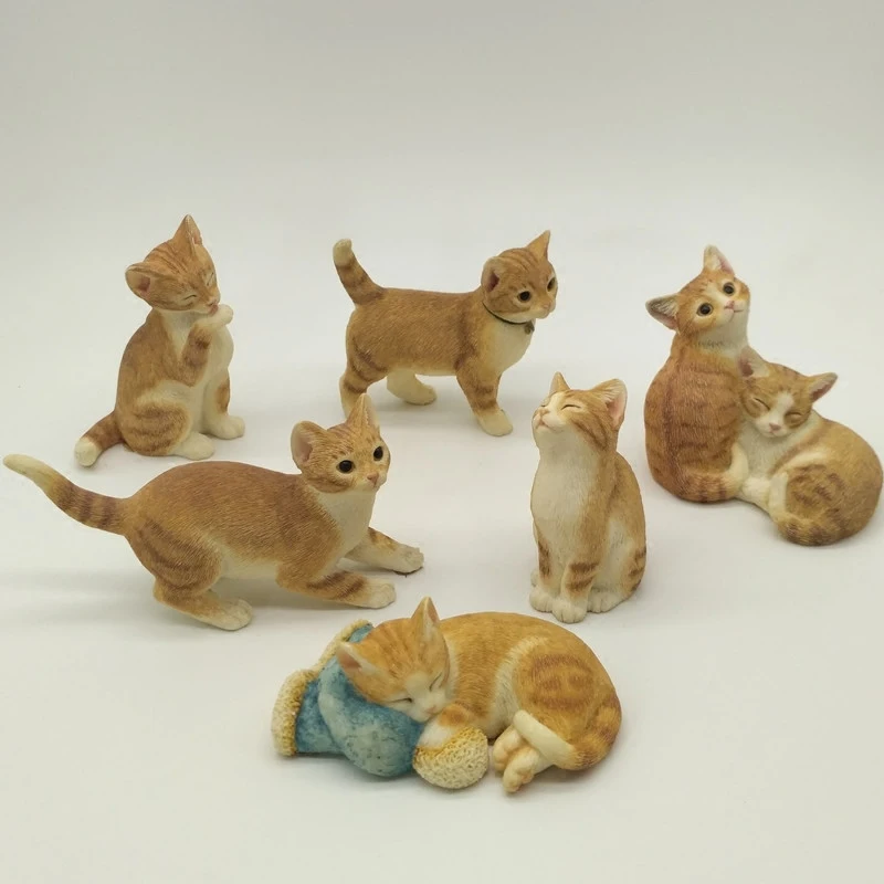 Simulated kitten home decoration ornaments creative gifts animal cat crafts ornaments
Simulated kitten home decoration ornaments creative gifts animal cat crafts ornaments
