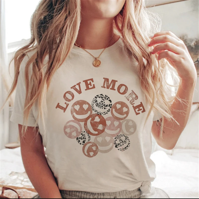 Cartoon Sweet New Style Spring And Summer Fashion Versatile Pattern T-shirt Women's 90s Harajuku Top O Collar White T-shirt Funn
Cartoon Sweet New Style Spring And Summer Fashion Versatile Pattern T-shirt Women's 90s Harajuku Top O Collar White T-shirt Funn