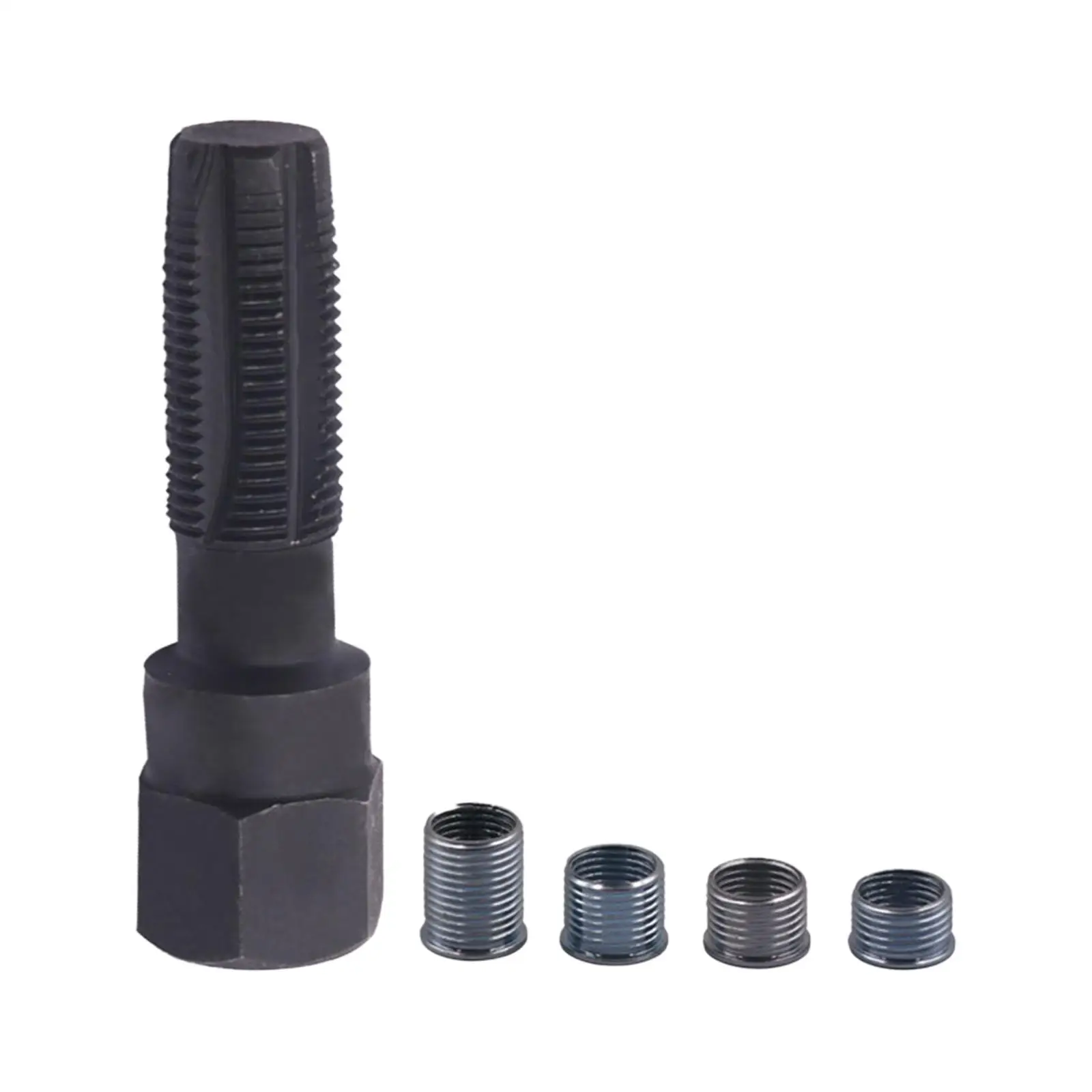 

14mm Spart Plug Thread Repair Kit Hardware for 14mm Sparking Plugs Repair Auto Accessories with Inserts Spark Plug Rethread Kit
