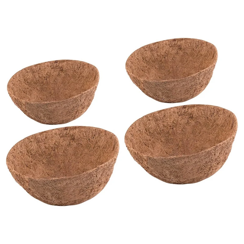 14 Inch Coco Liner For Planters, 4PCS Round Replacement Plant Basket Liners Natural Coco Fiber Liner For Hanging Basket
14 Inch Coco Liner For Planters, 4PCS Round Replacement Plant Basket Liners Natural Coco Fiber Liner For Hanging Basket