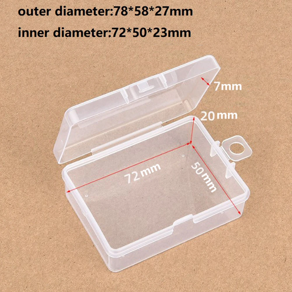 Transparent Plastic Storage Jewelry Box Plastic Tool Box Compartment Adjustable Container Organizer Rectangle Box Case
Transparent Plastic Storage Jewelry Box Plastic Tool Box Compartment Adjustable Container Organizer Rectangle Box Case