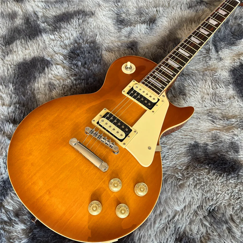 Arrival Custom Honeyburst Color Electric Guitar With Rosewood Fingerboar , Chrome Hardware , Cream Binding , High Quality Guitar
Arrival Custom Honeyburst Color Electric Guitar With Rosewood Fingerboar , Chrome Hardware , Cream Binding , High Quality Guitar