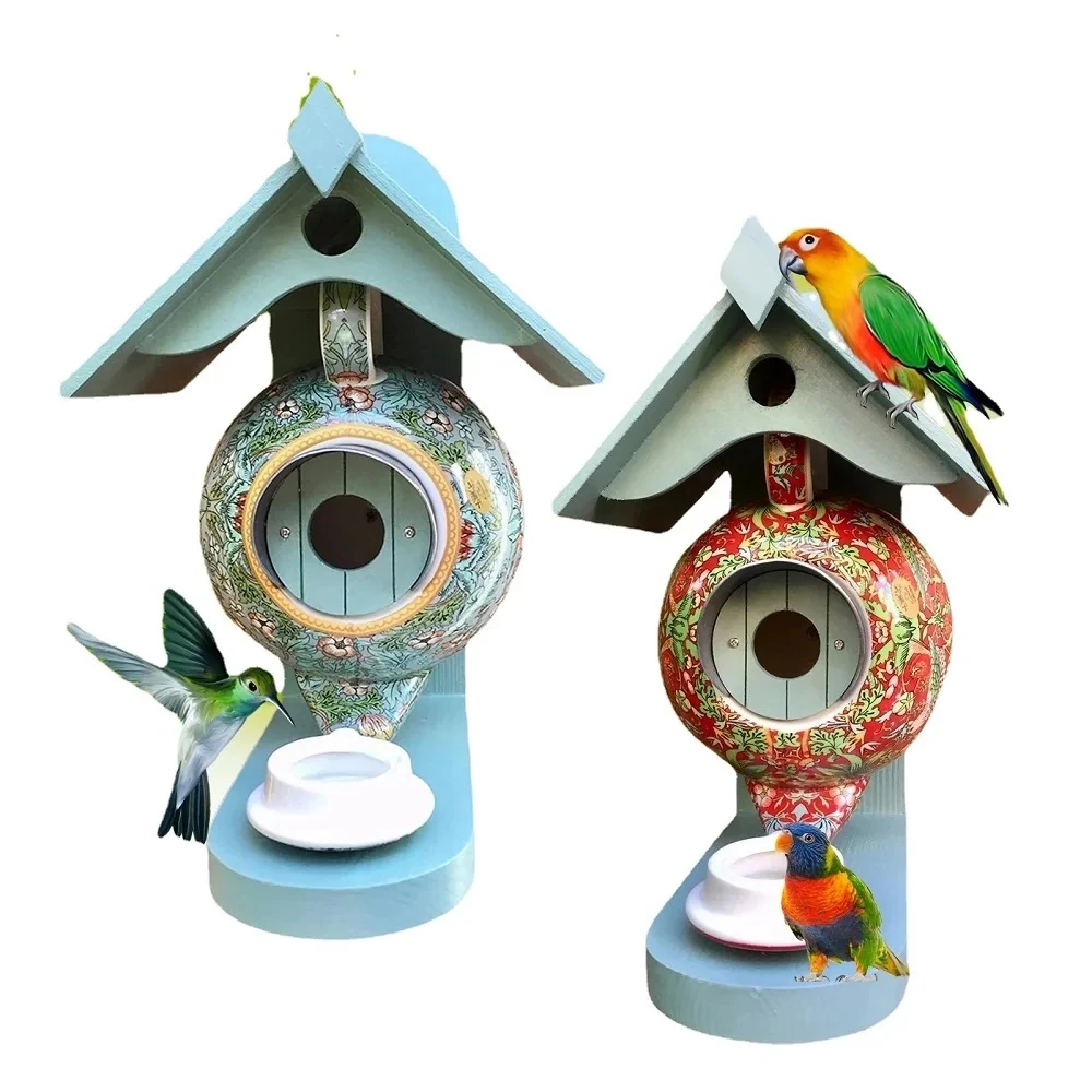 Bird House Feeder Teapot Birdhouses Hanging Hummingbird Feeders Wild Bird Feeder Wooden Ceramic Resin Birdhouse Yard Decor
Bird House Feeder Teapot Birdhouses Hanging Hummingbird Feeders Wild Bird Feeder Wooden Ceramic Resin Birdhouse Yard Decor