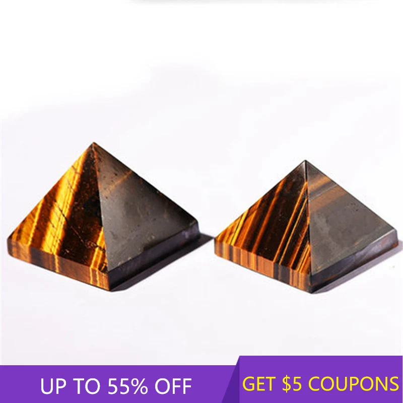 Natural Tiger's Eye Quartz Crystal Pyramid Healing Gemstone Chakra Reiki Mineral Rock Stone Tower Ornaments Home Decor Crafts
Natural Tiger's Eye Quartz Crystal Pyramid Healing Gemstone Chakra Reiki Mineral Rock Stone Tower Ornaments Home Decor Crafts