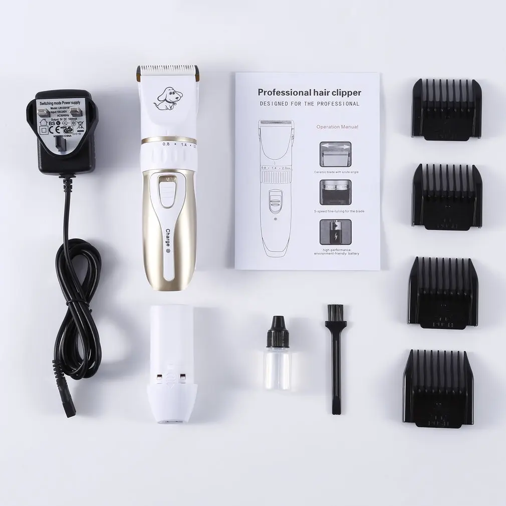 High-power Professional Pet Clippers Dog Shaver Charge Electric Dog Hair Cutter Dogs Hair Trimmer Machine
High-power Professional Pet Clippers Dog Shaver Charge Electric Dog Hair Cutter Dogs Hair Trimmer Machine